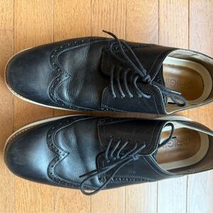 Cole Haan Black Leather Oxford Dress Shoes